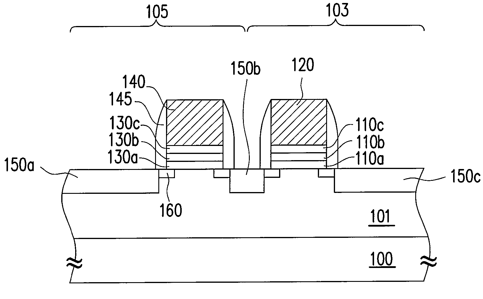 Operating method of p-channel non-volatile memory