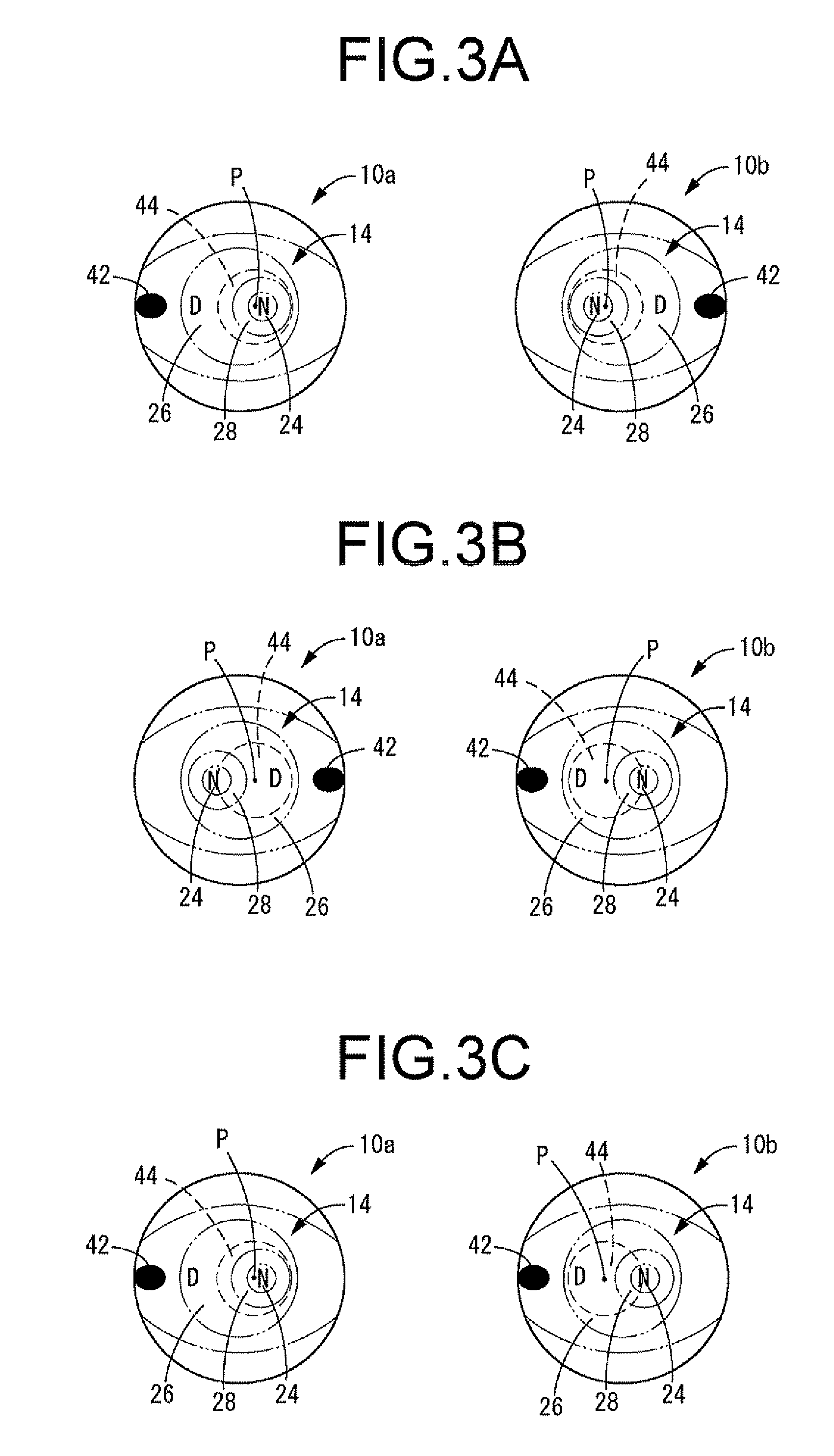 Wearing-orientation selectable contact lens
