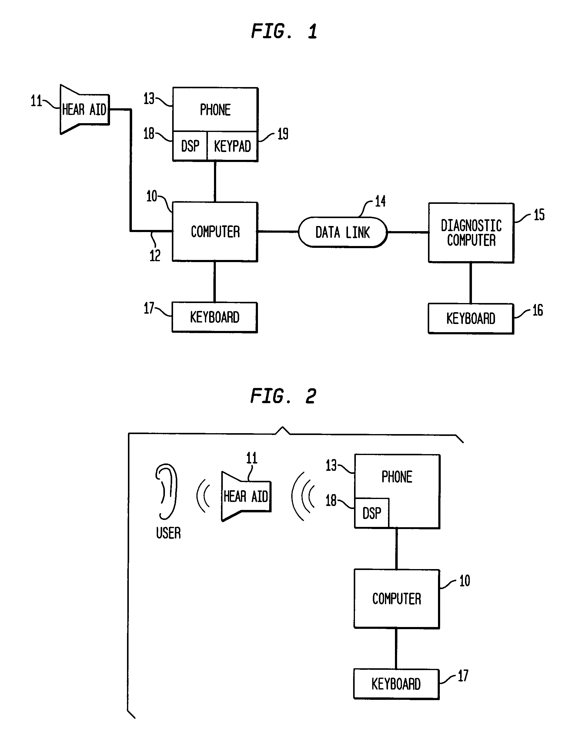 Adjustment of a hearing aid using a phone