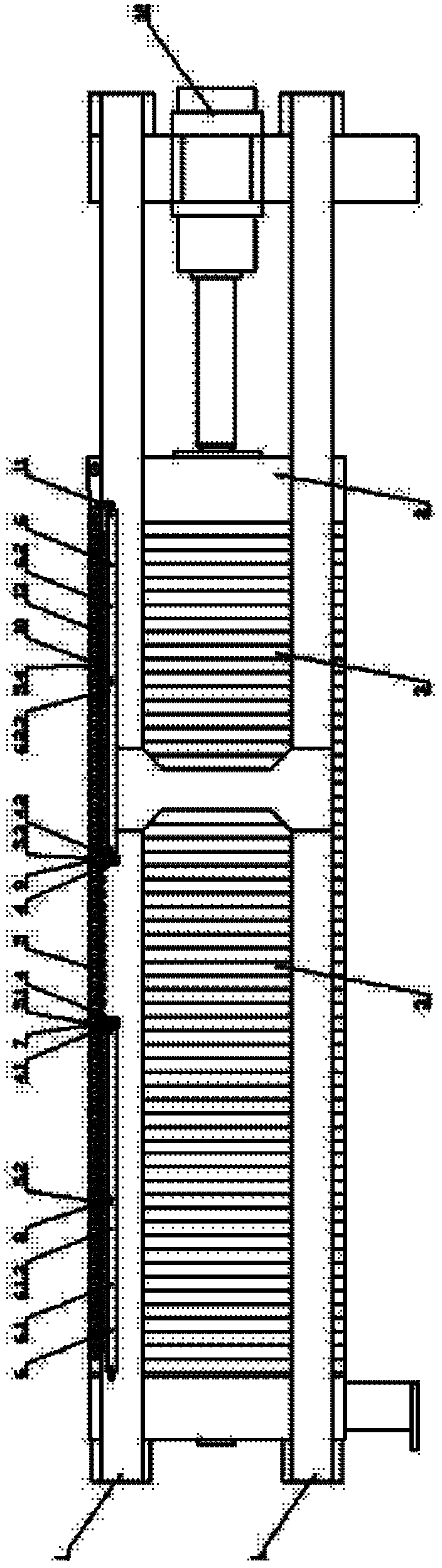 Quick-opening device for filter board of pressure filter