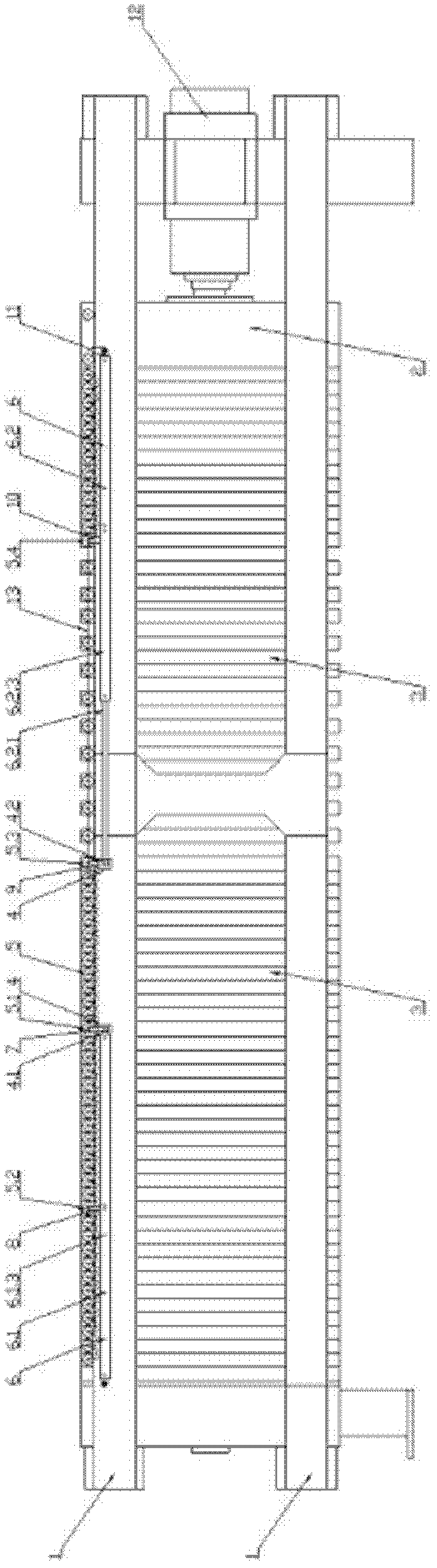 Quick-opening device for filter board of pressure filter
