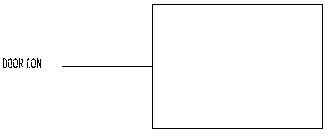 Novel door contact control device