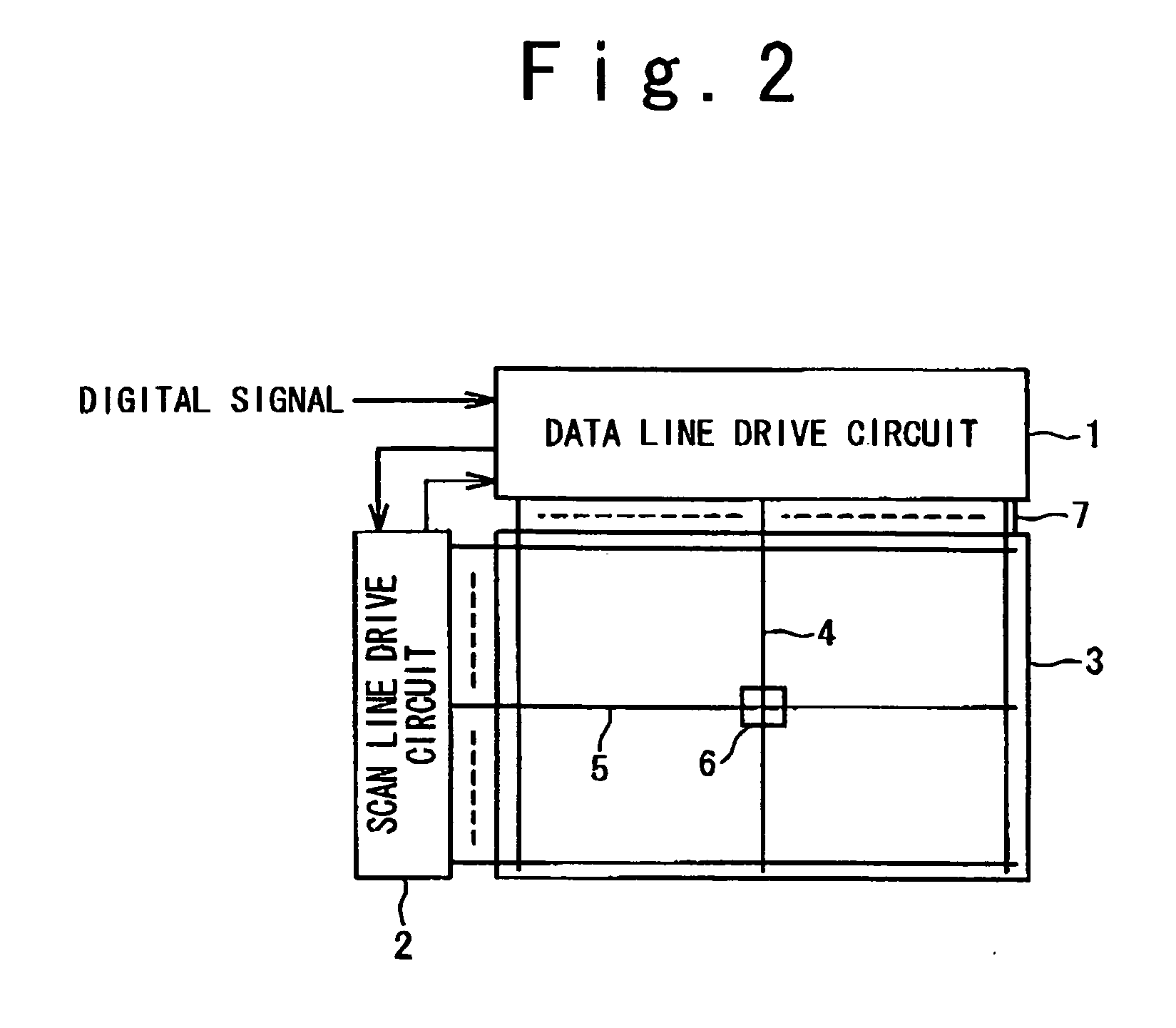 Drive circuit for display apparatus and driving method
