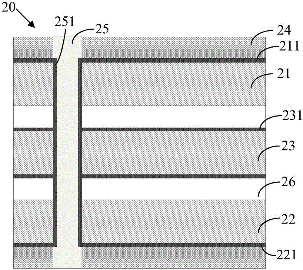Flexible composite circuit board and fabrication method thereof