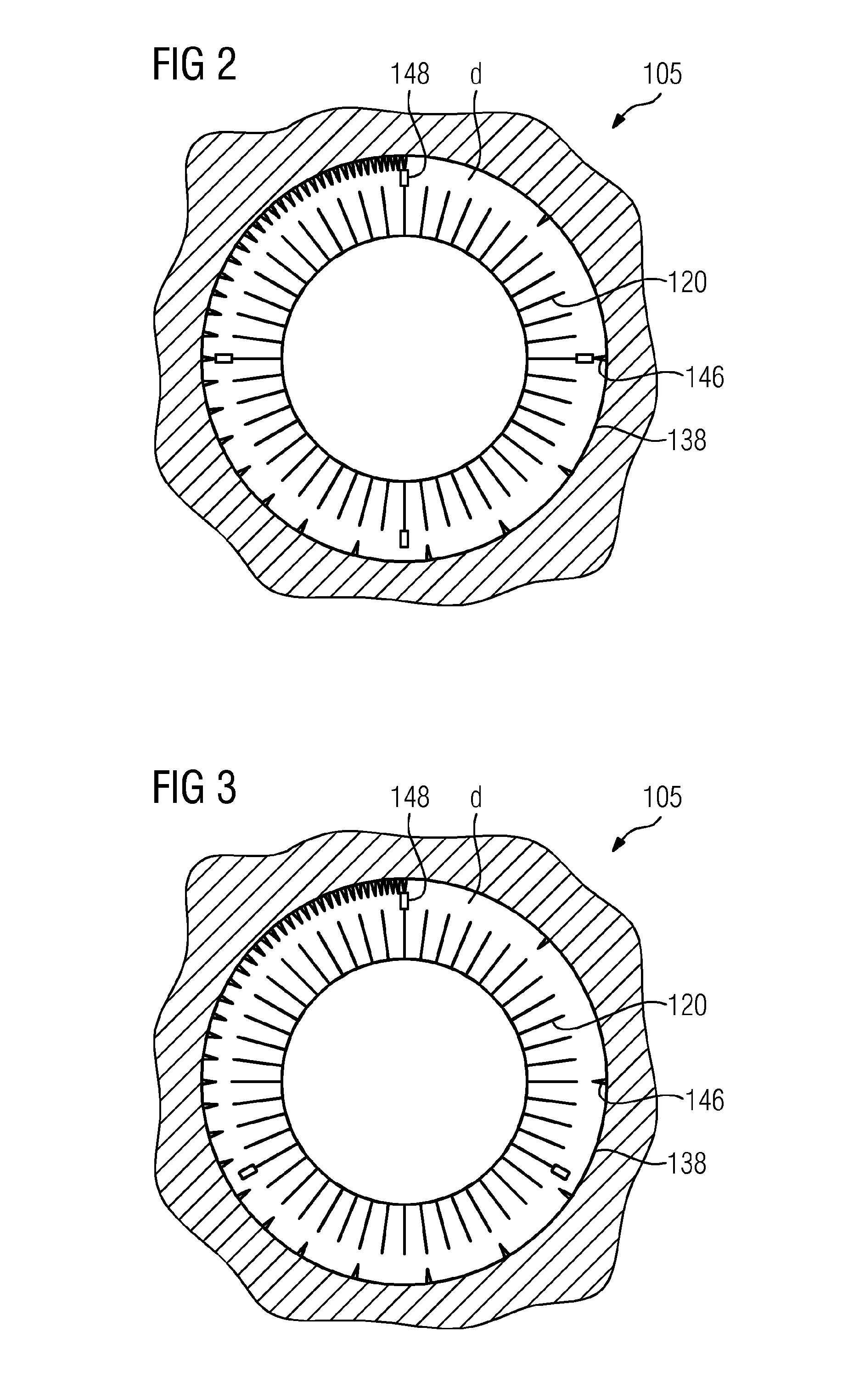 Turbine and method for detecting rubbing