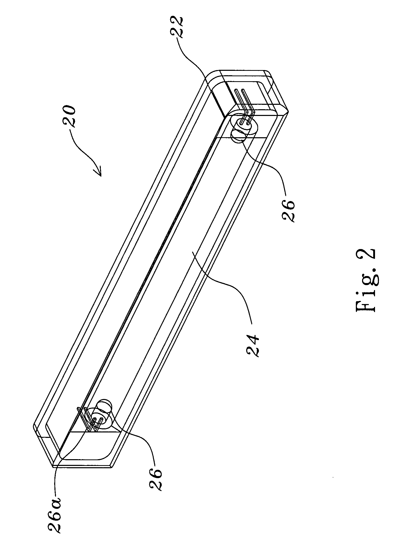 Structure for a center high mounted stop lamp