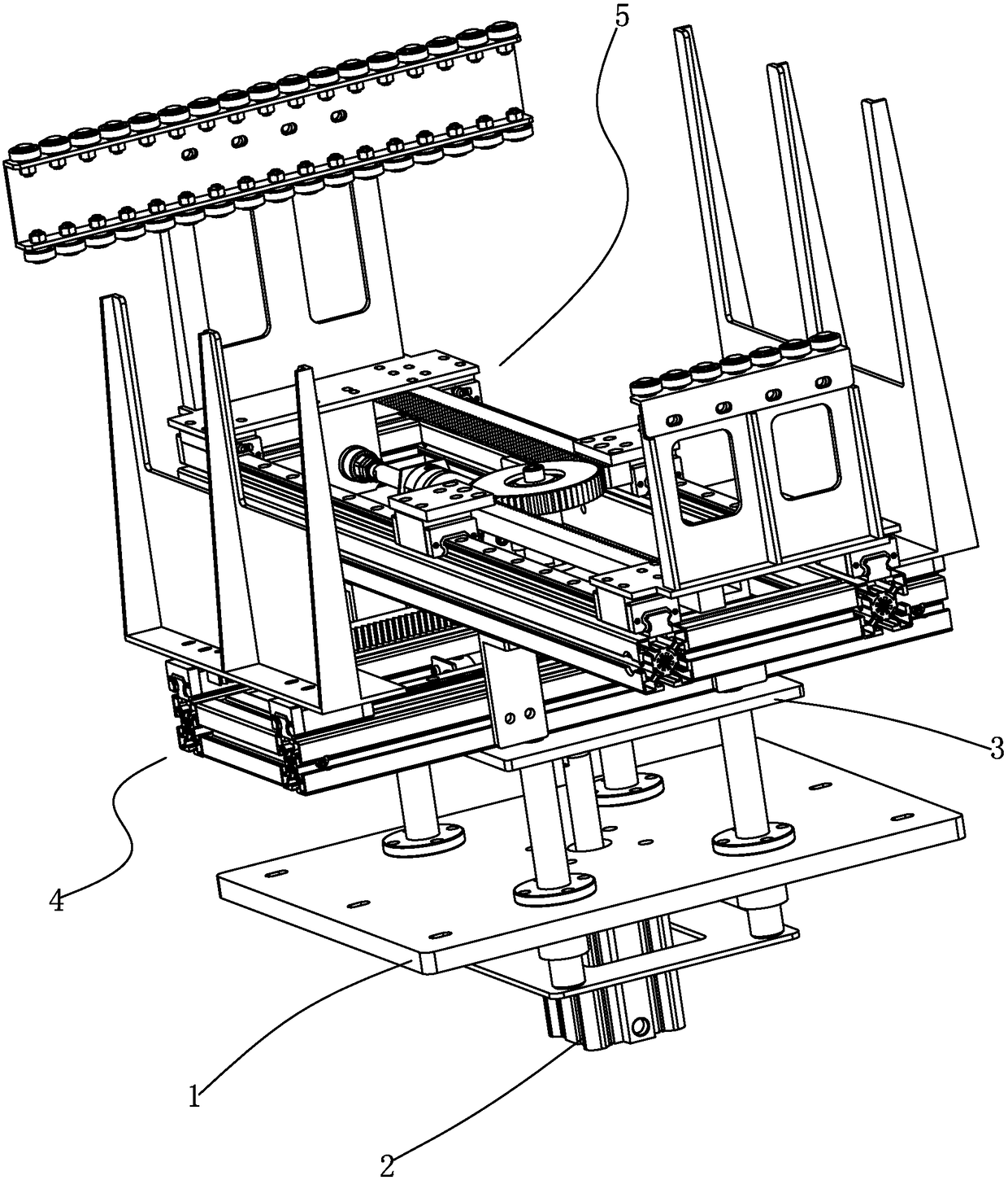 A centering positioning device