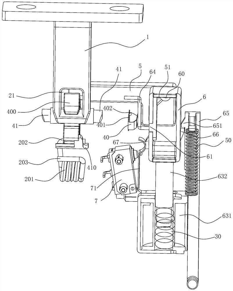 A door lock structure for electrical appliances and a cleaning machine using the door lock structure