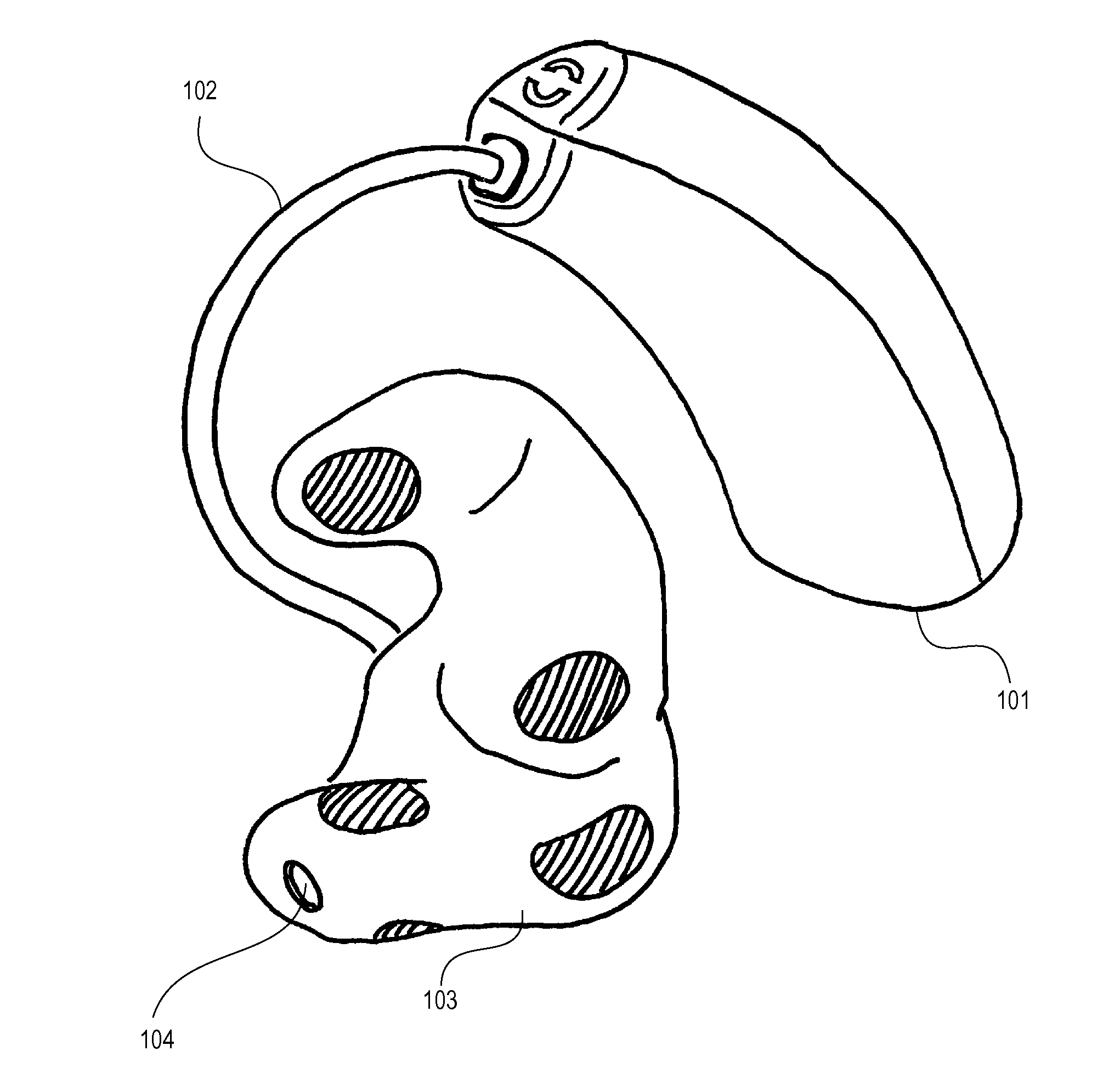 Hearing aid adapted for detecting brain waves and a method for adapting such a hearing aid