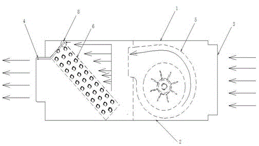 Air-conditioning indoor unit heat exchanger fin guide structure