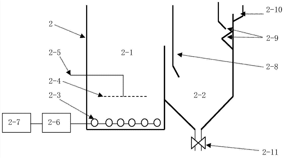 System for advanced treatment of garlic wastewater