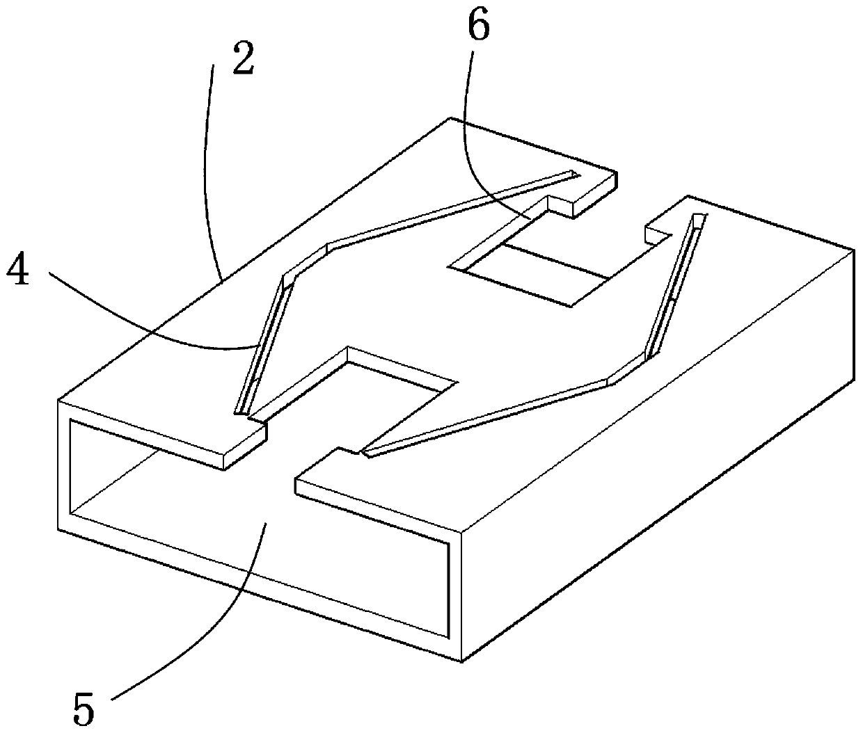 Stabilizing device for automated mechanical production