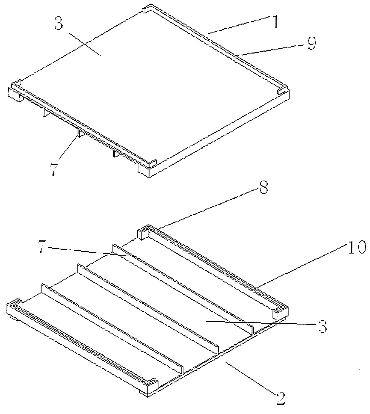Stacked Plate Heat Exchanger With Form Fitting Connection Of The Plates