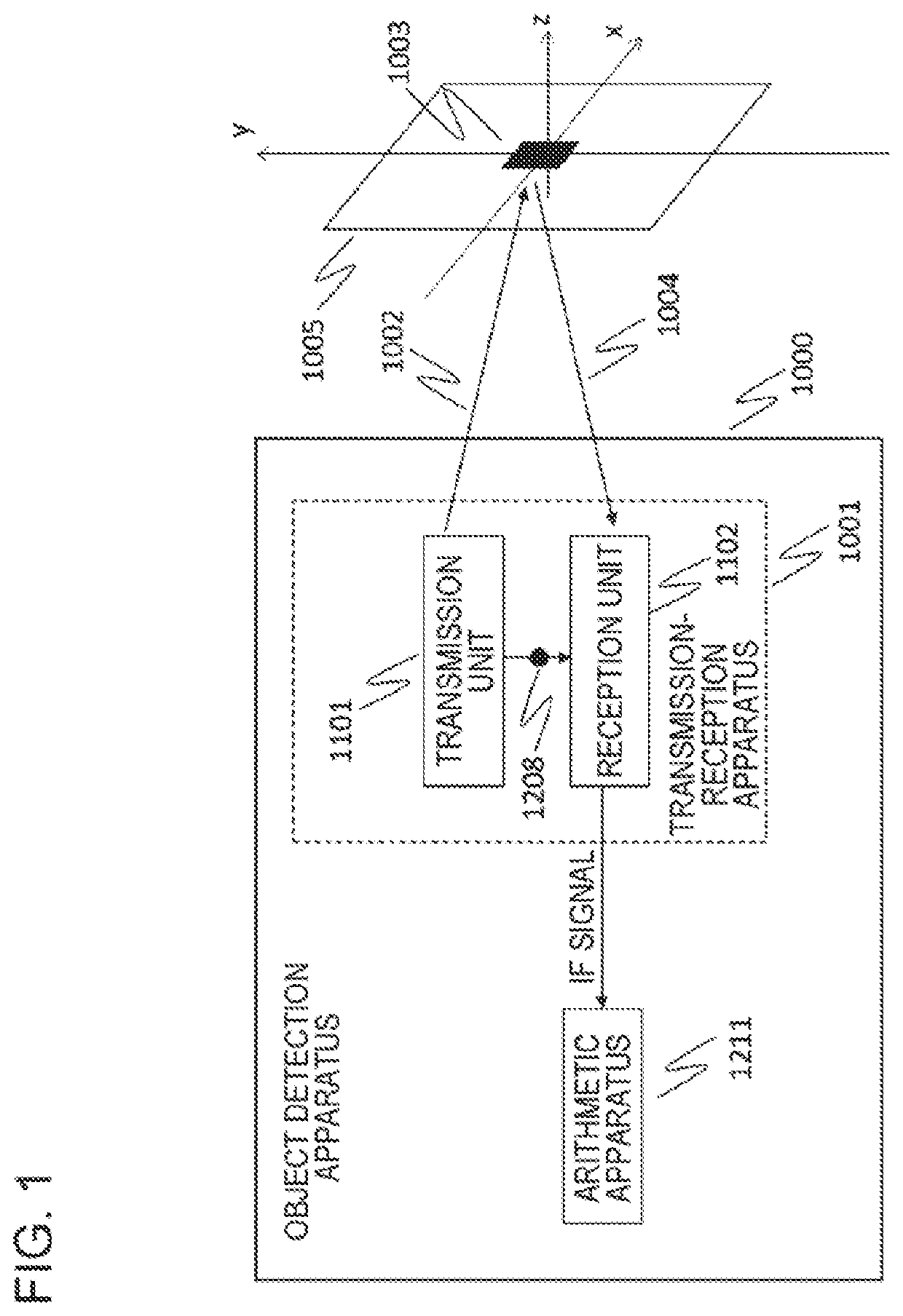 Object detection apparatus, object detection method,and non-transitory computer readable medium