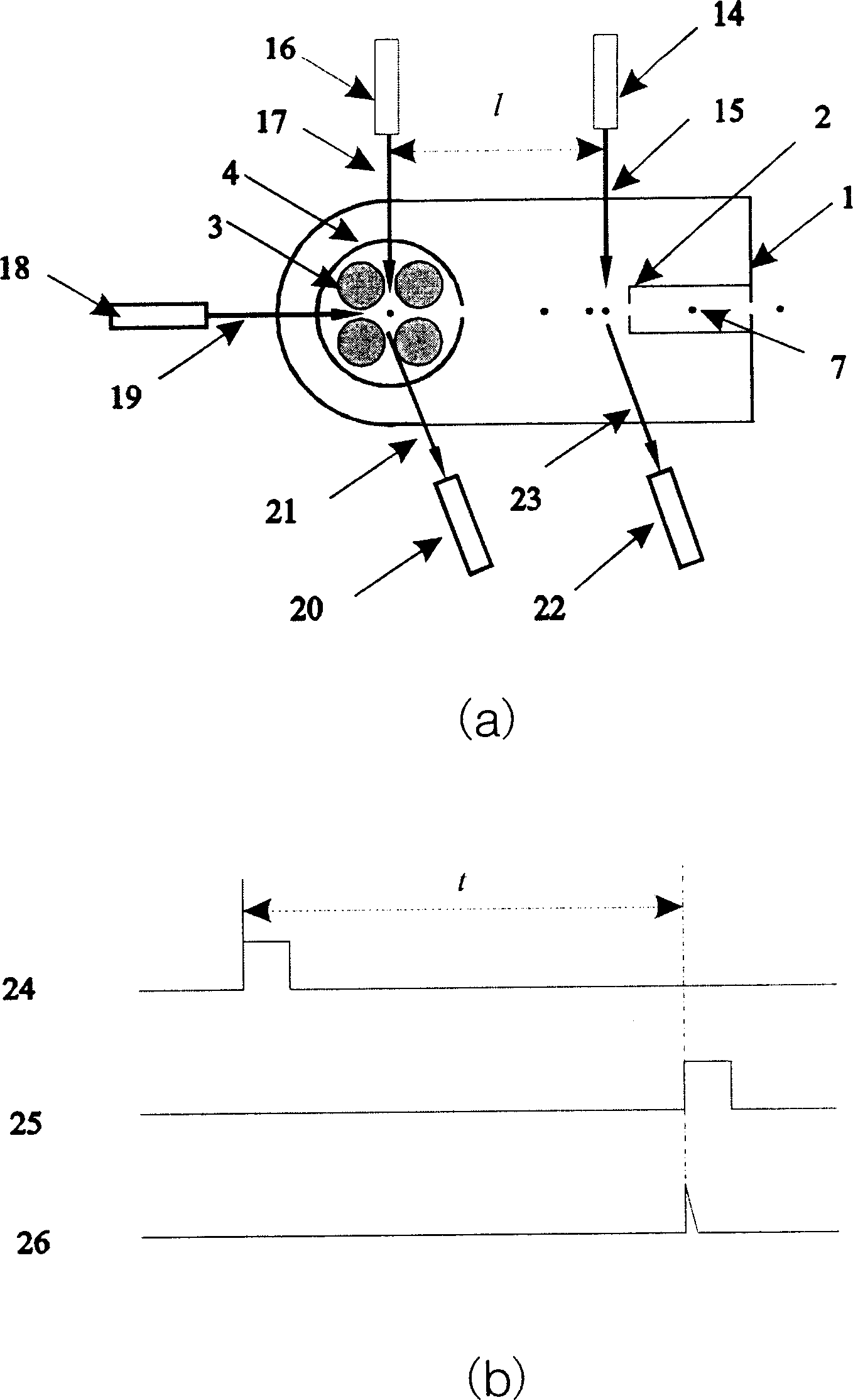 Single-particle aerosol online ionization source and realization method thereof