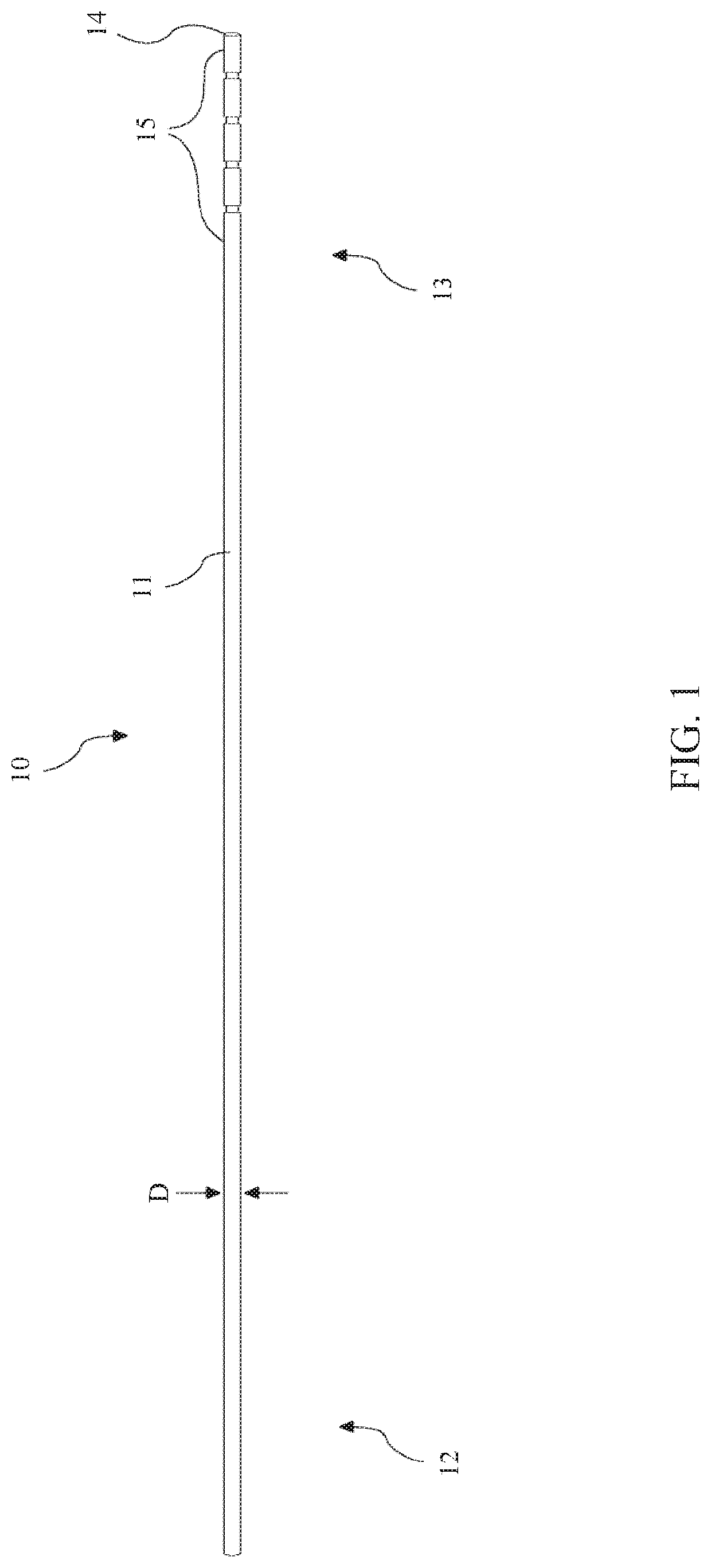 Device and method for determining proper screw or implant size during orthopedic surgery