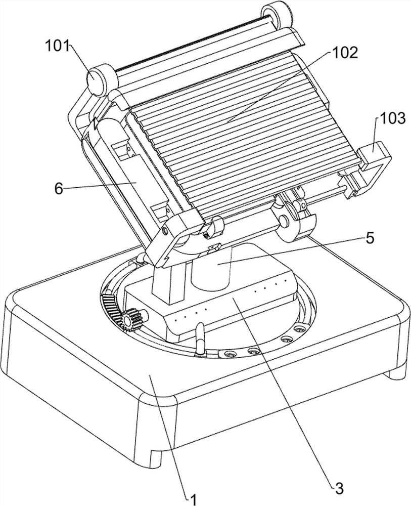 Photovoltaic panel underframe capable of automatically calibrating light source
