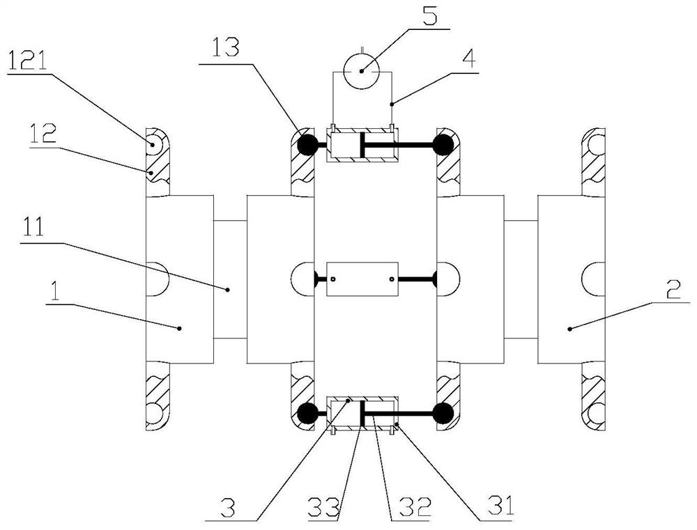 Continuous variable stiffness spine joint based on pneumatics