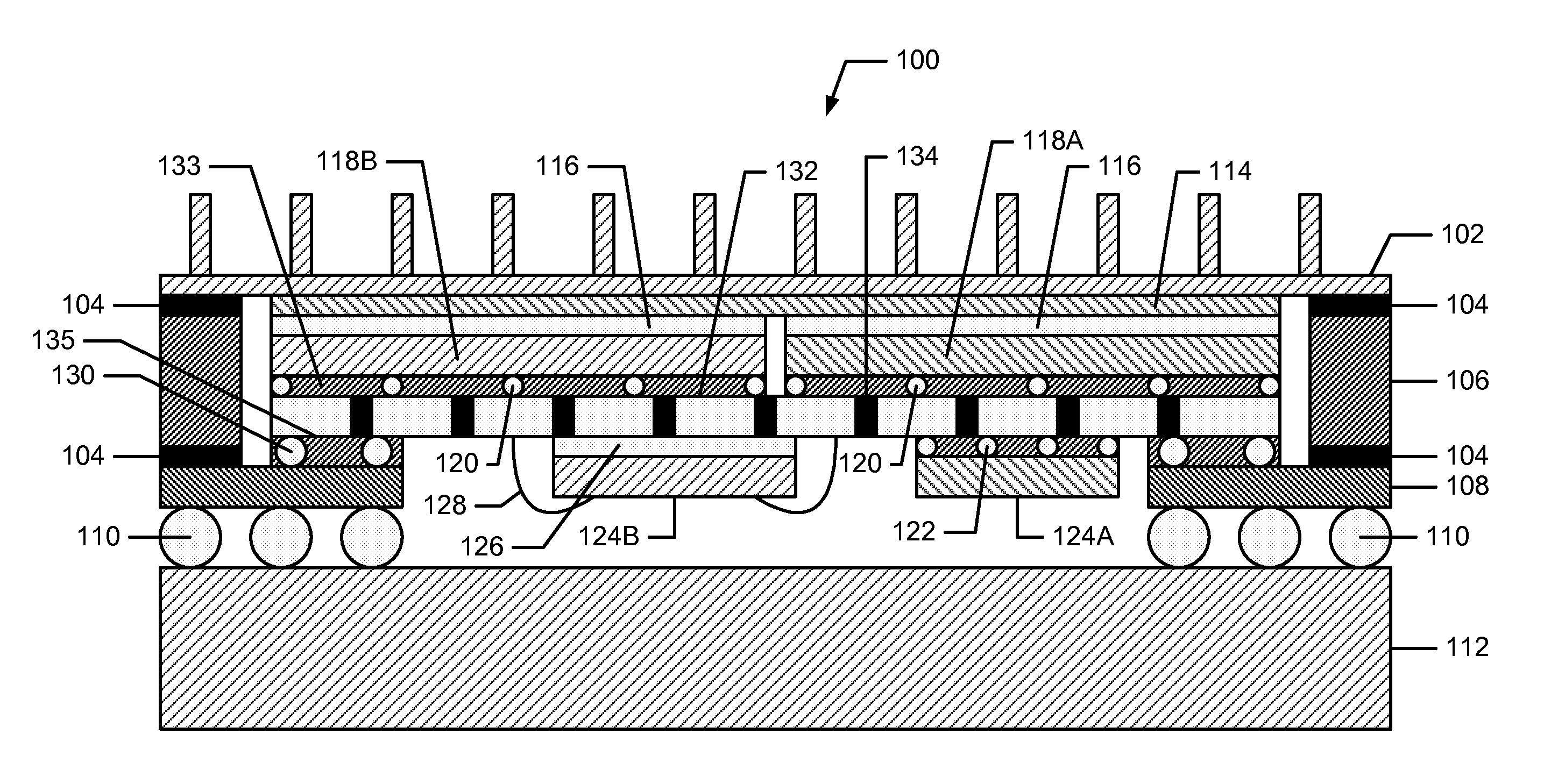 Apparatus having thermal-enhanced and cost-effective 3D IC integration structure with through silicon via interposers
