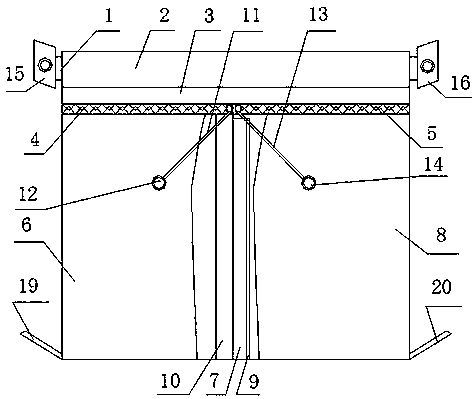 Vehicle front windshield frost protection and snow protection device