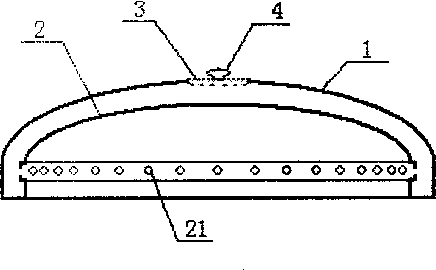 Anti-dribble method for pan cover and non-dribble pan cover thereof