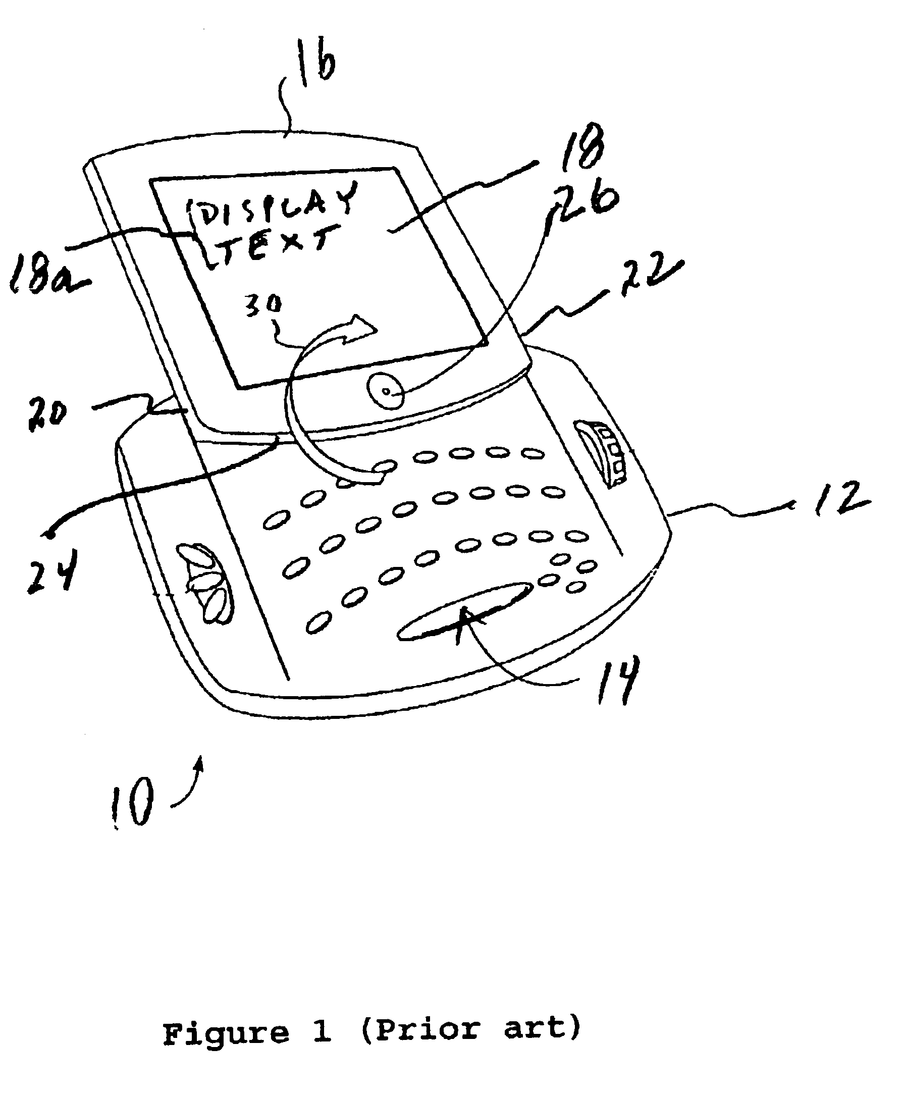 Mobile device featuring 90 degree rotatable front cover for covering or revealing a keyboard
