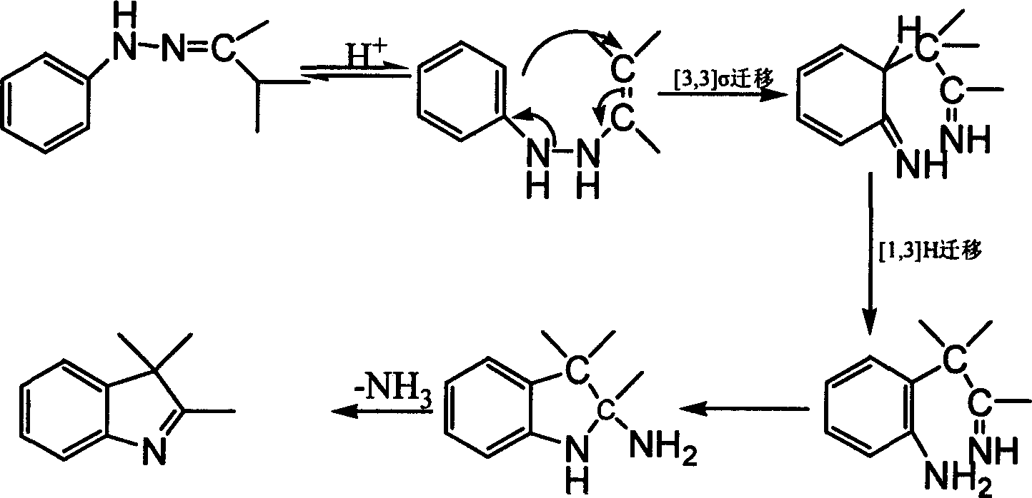 Preparation process of 6'-nitroindolyline benzspriothiane