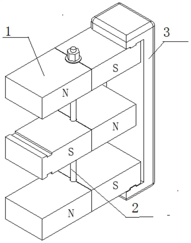 A quasi-zero stiffness vibration isolator and vehicle based on magnetic attraction components