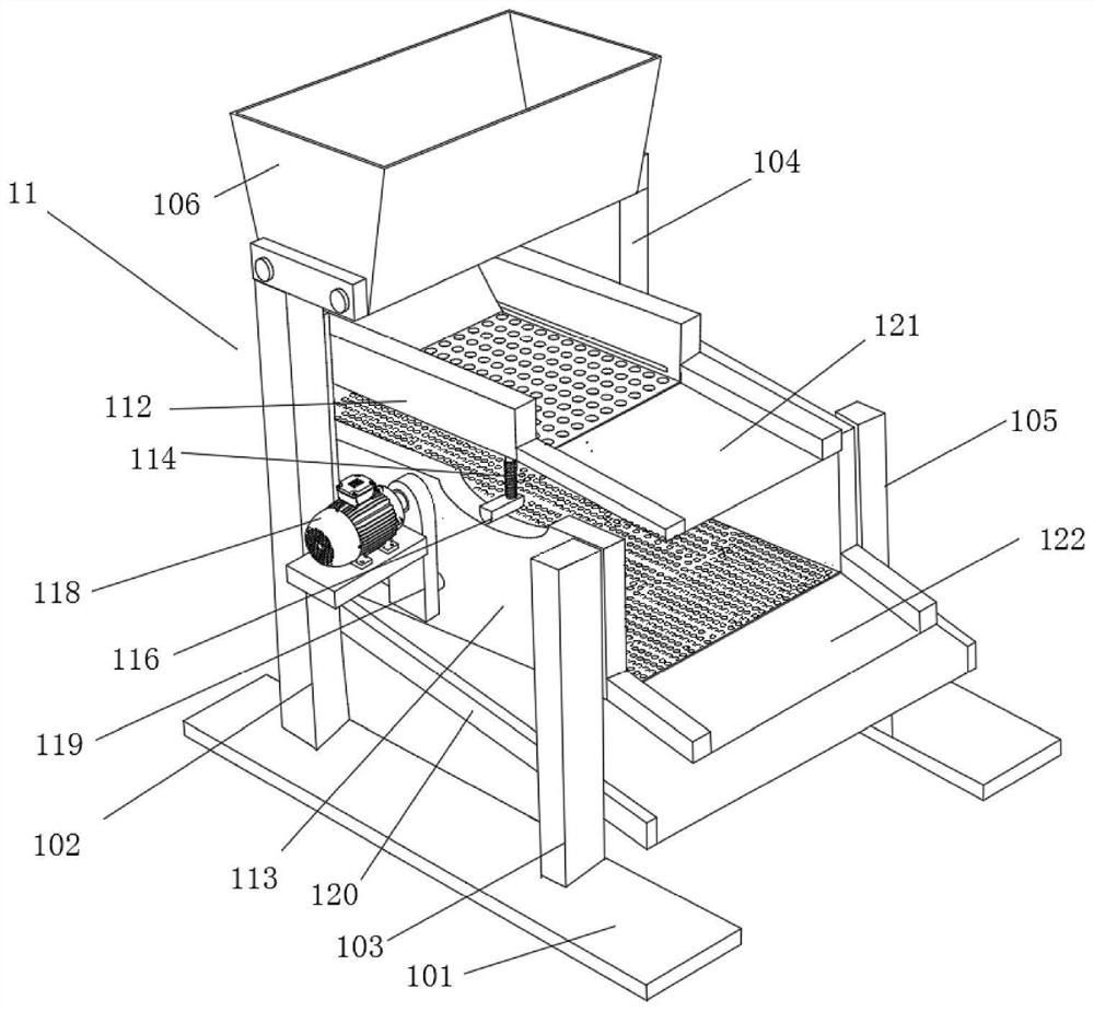 Machine-made sand vibration measurement system