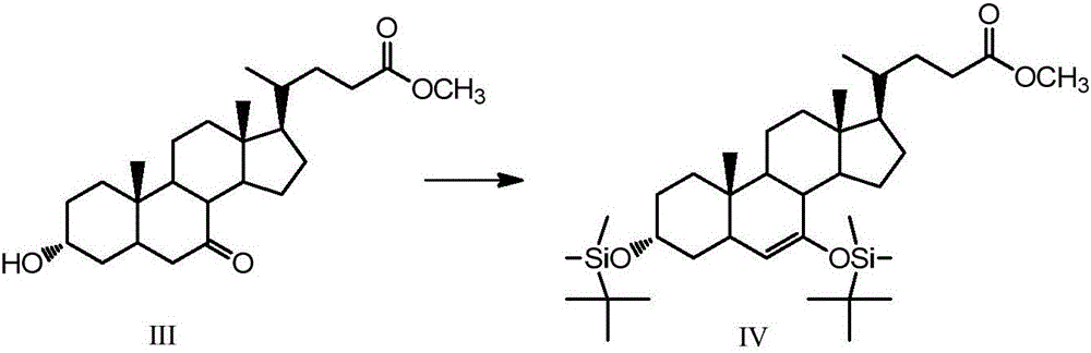 Synthetic method of 6-ethylchenodeoxycholic acid