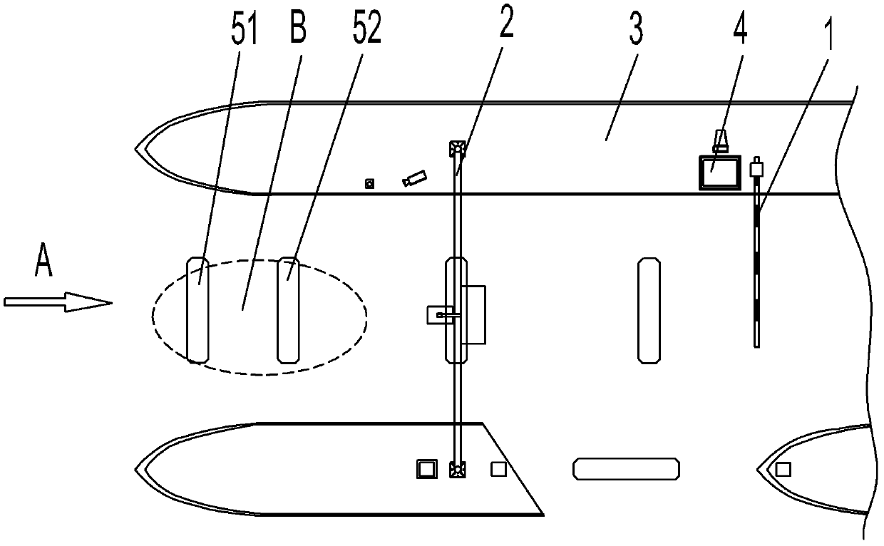 Vehicle separation detection system for electronic toll collection lane