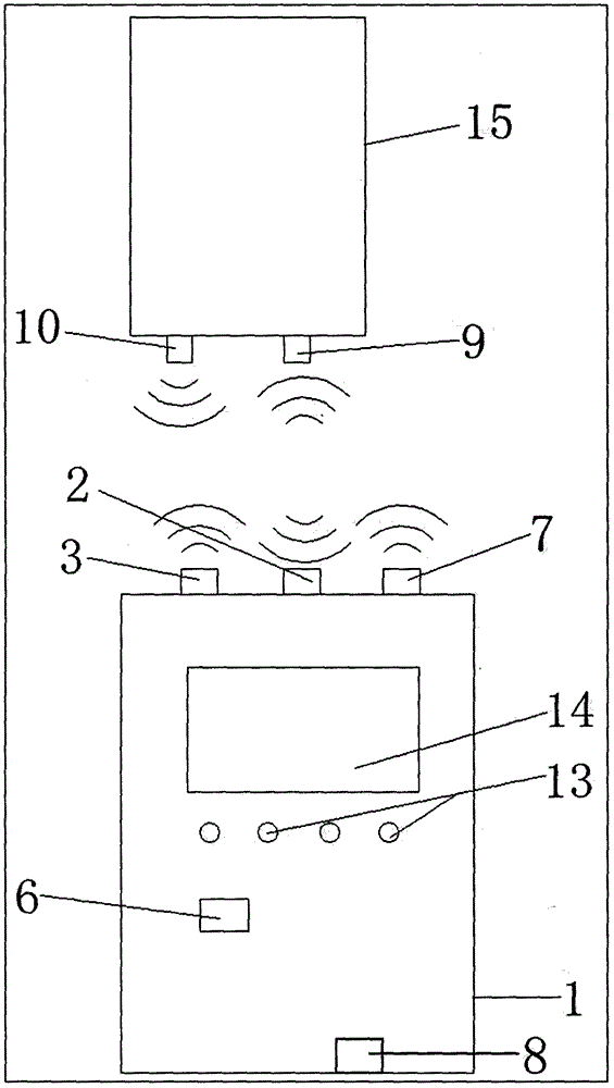 Infrared meter reading collector and working method thereof