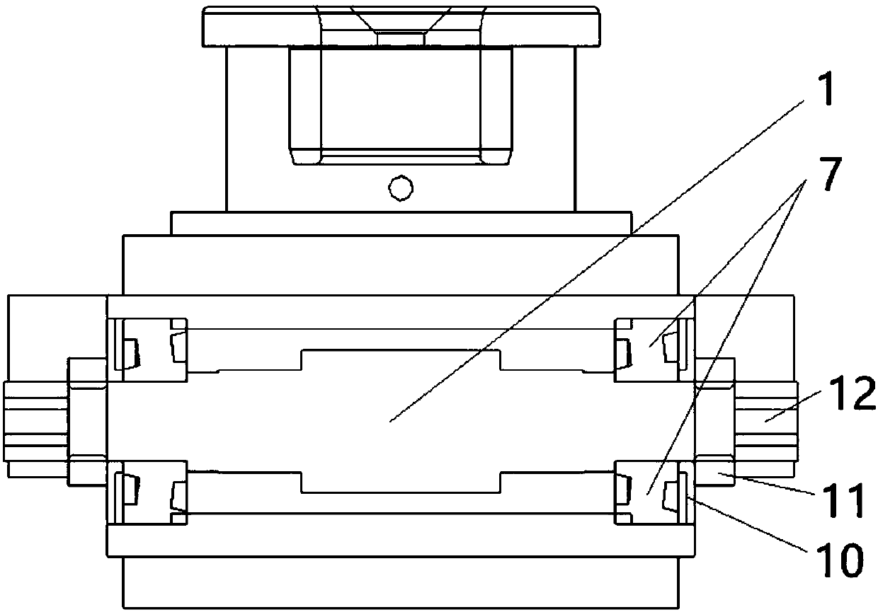 Lifting mechanism, lifting platform device, photoetching machine and photoetching method