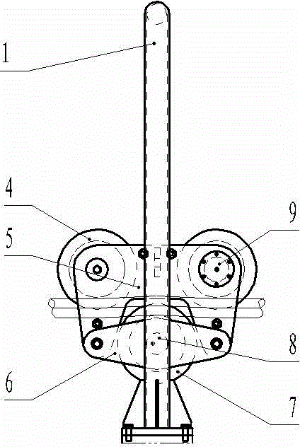 Flexible-installation force and speed measuring device