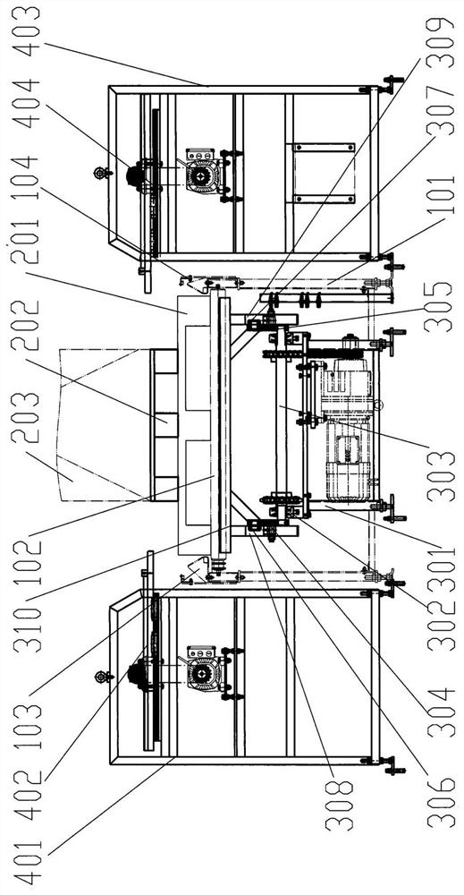 Centering stacking method for stacking loaded sub-pallets onto mother pallets