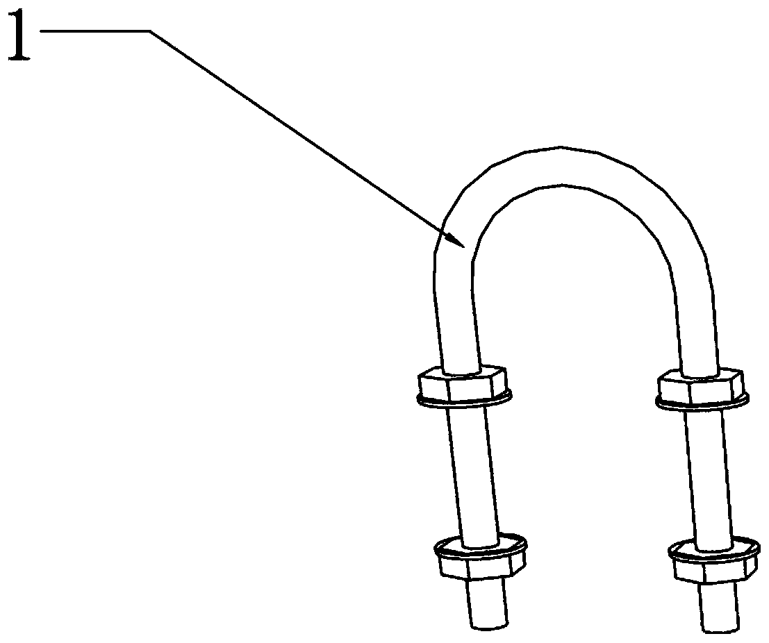 Mounting structure and method for top surface spherical net rack