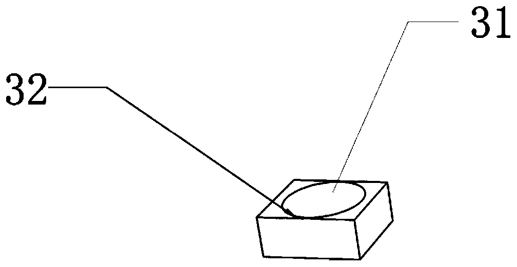 Mounting structure and method for top surface spherical net rack