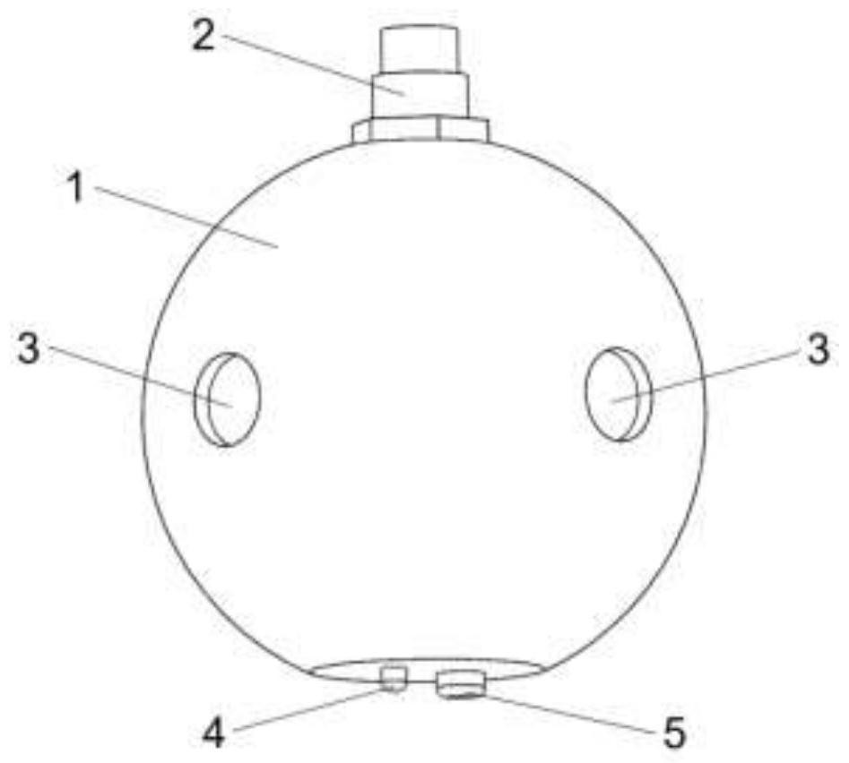 Optical water body flow velocity sensor and flow velocity calculation method