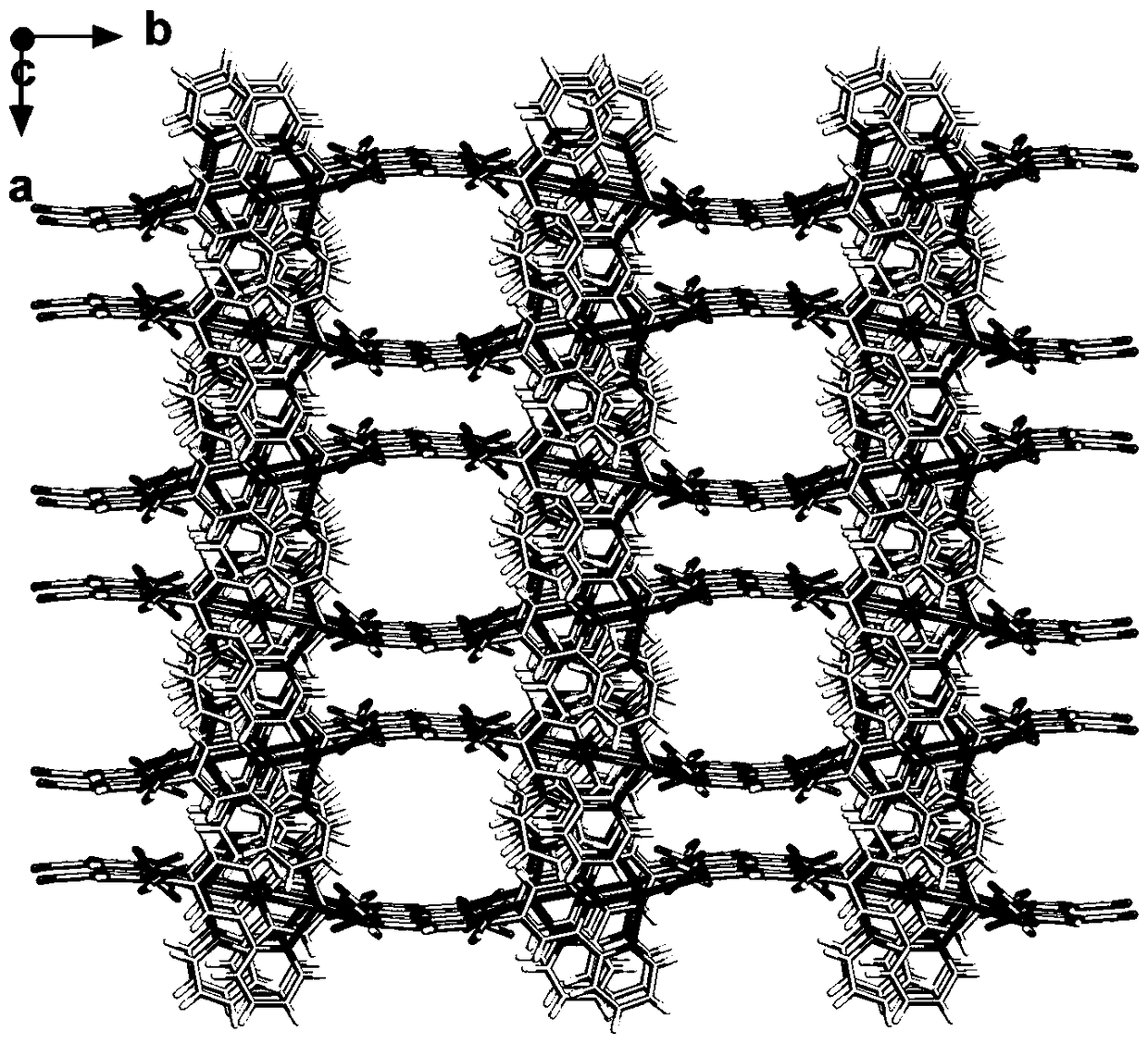 Ag-MOFs metal organic framework material, synthesis method thereof and application thereof in ion identification