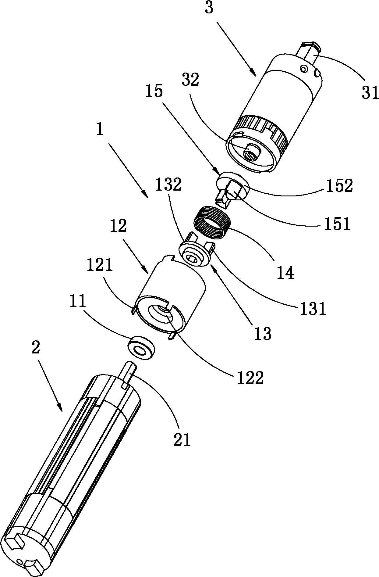 Bidirectional spring brake and electric equipment