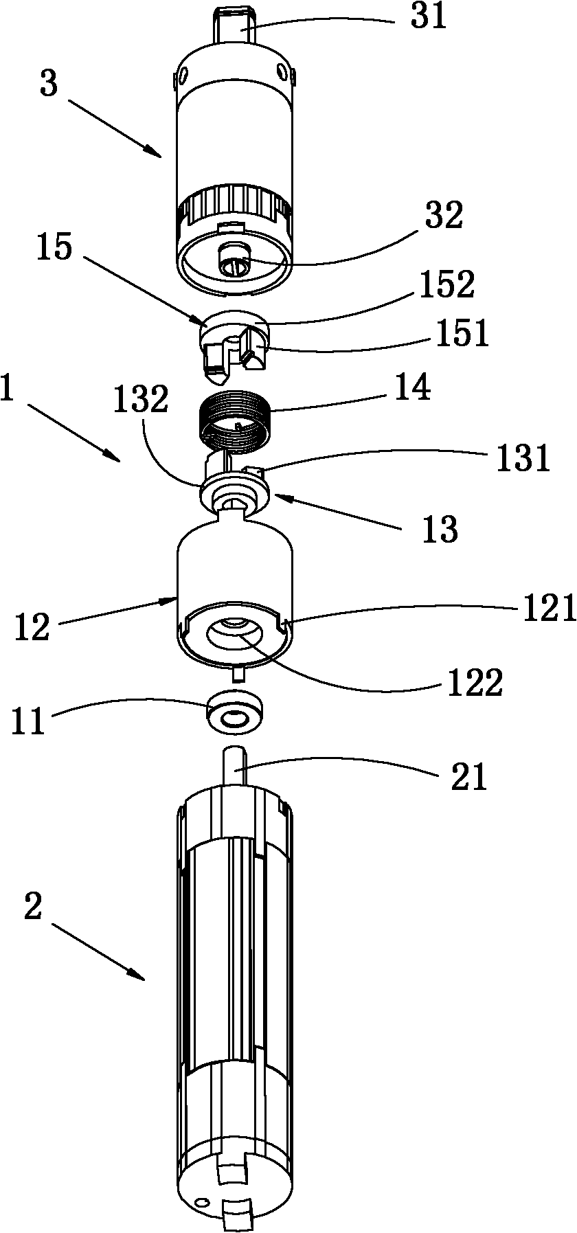 Bidirectional spring brake and electric equipment