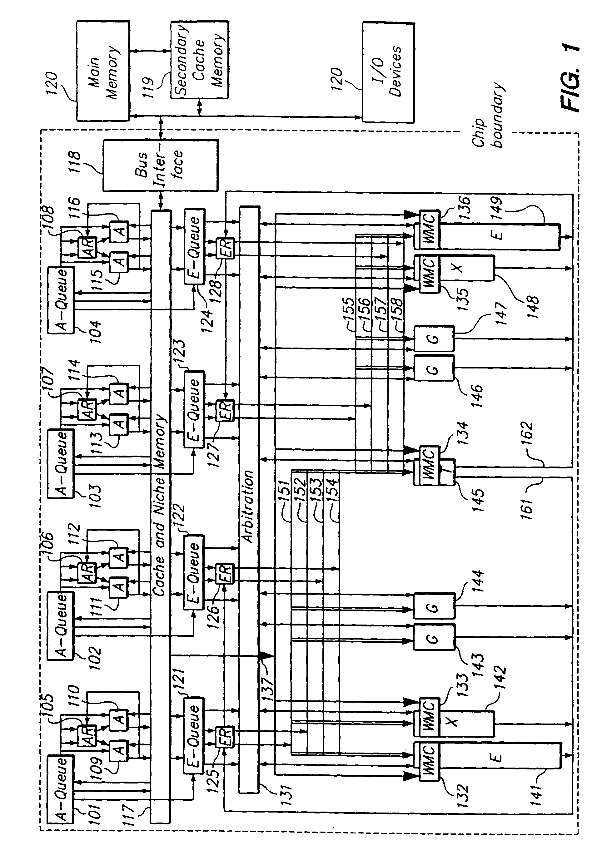 Programmable processor and method with wide operations