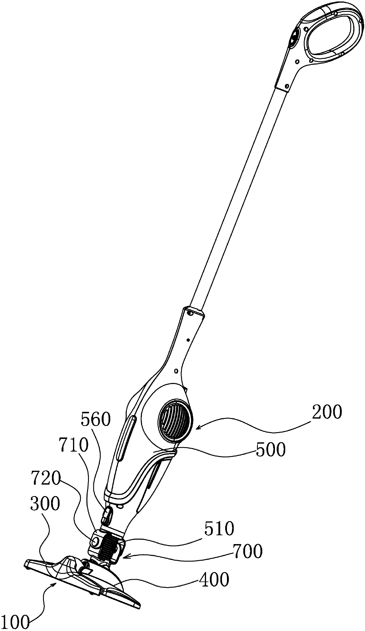 Intelligent dust collection mop