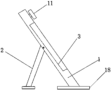 Special placement rack for mobile phone