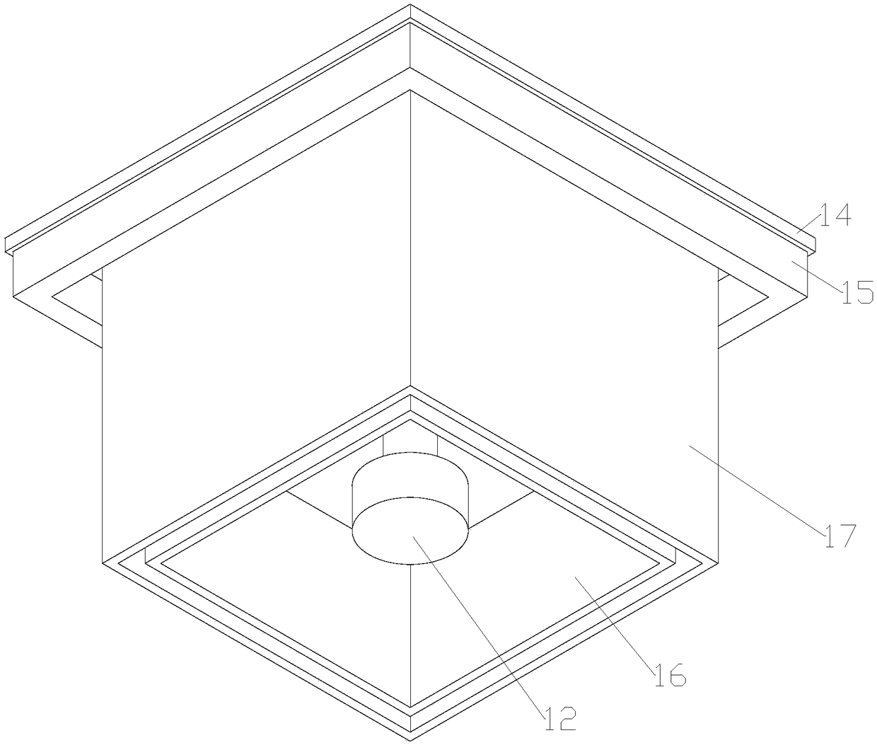 Non-cooking-fume hot pot lifting equipment