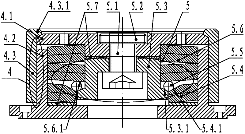 Improved variable compression ratio piston for internal combustion engine
