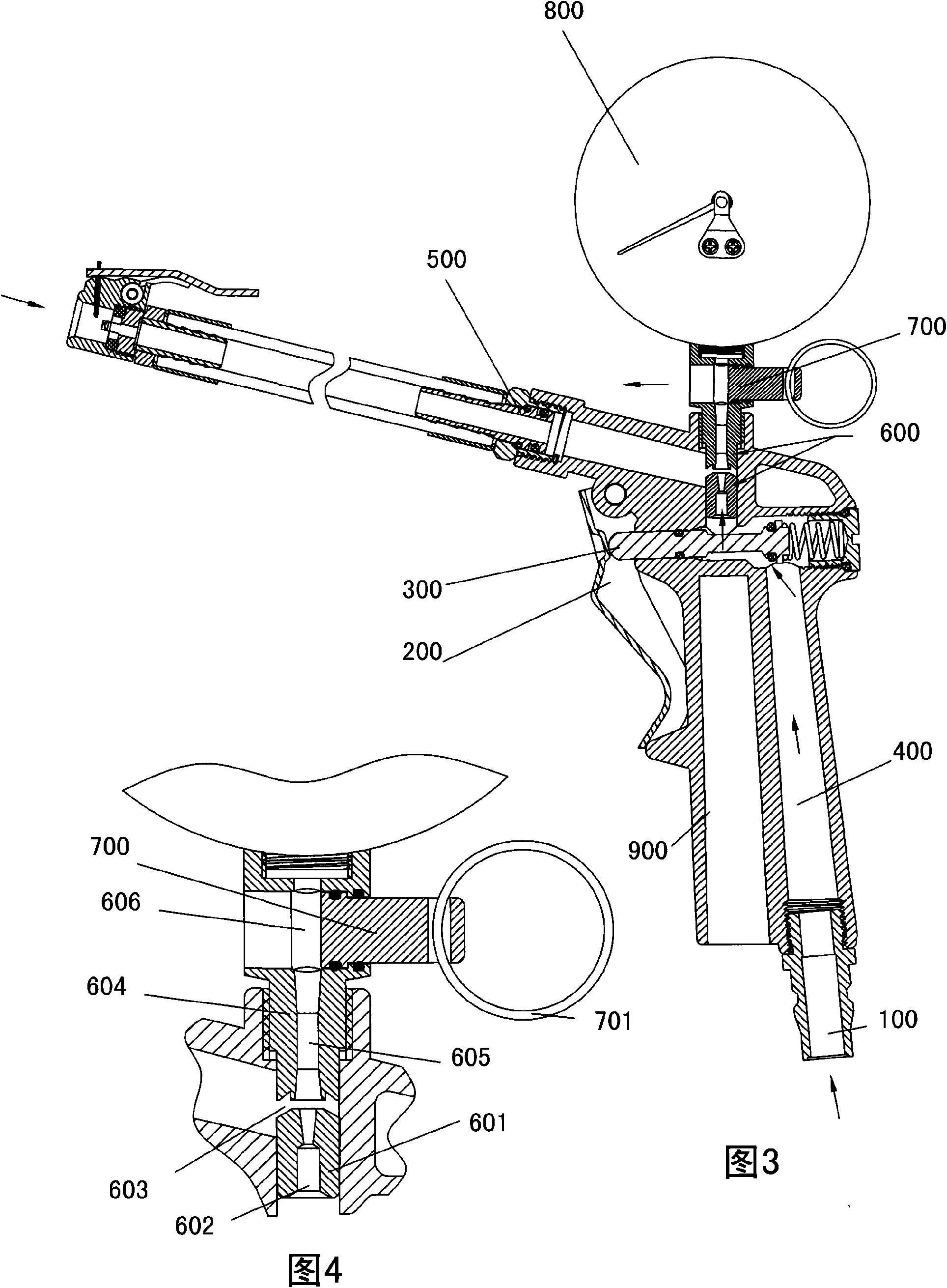 Dual-purpose charge gun