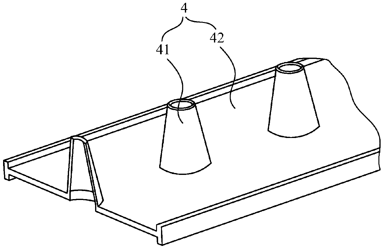 A heating source device of an evaporation machine and an evaporation machine