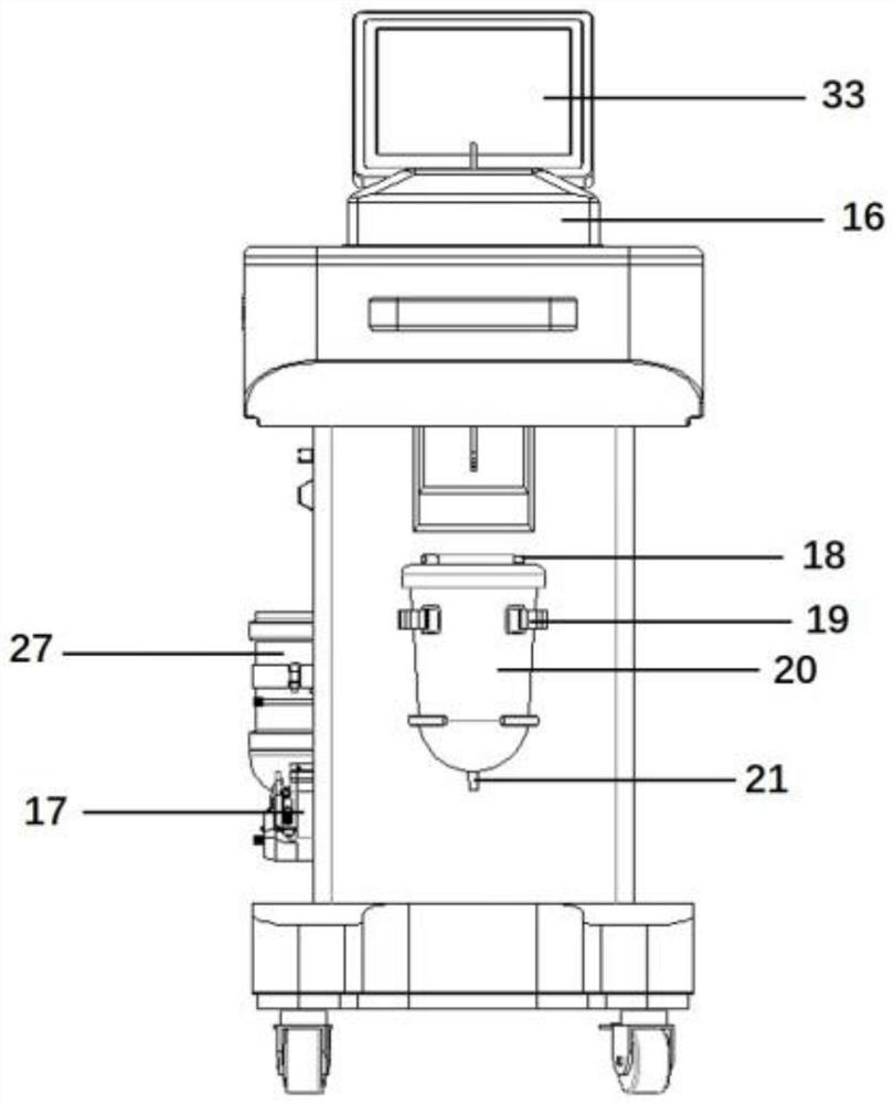 Normal-temperature mechanical perfusion device for isolated heart