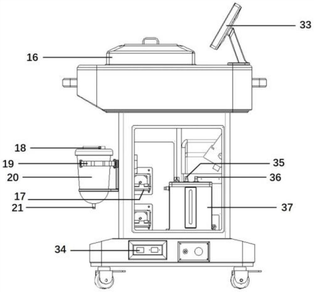 Normal-temperature mechanical perfusion device for isolated heart